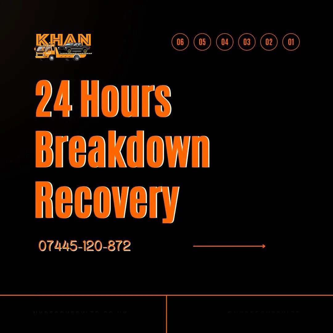 At Khan Recovery LTD We have a team of fully registered, qualified and skilled technicians who will ensure a fast and reliable response to your vehicle breakdown or assistance needs...